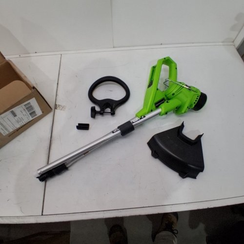 GREENWORKS CORDLESS STRING TRIMMER **TOOL ONLY** - 12" PATH 40V - GREEN/BLACK (MODEL: STF309/STF311) image 2