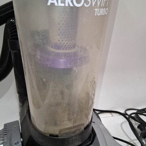 BISSELL AEROSWIFT TURBO UPRIGHT CORDED VACUUM WITH CLEANING TOOLS - PURPLE/GREY (MODEL: 1808B) image 5