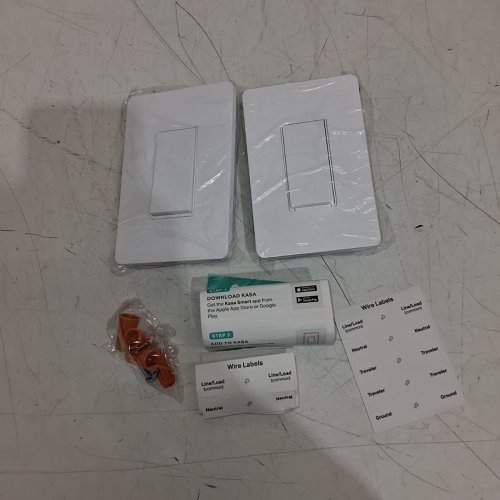 2PK KASA SMART 3-WAY LIGHT SWITCH KIT BY TP-LINK - WHITE - (MODEL:HS210KIT) image 2