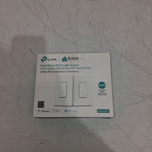 2PK KASA SMART 3-WAY LIGHT SWITCH KIT BY TP-LINK - WHITE - (MODEL:HS210KIT) image 3