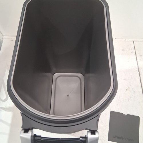 SIMPLE HUMAN PET FOOD STORAGE CONTAINER WITH MAGNETIC LID-MOUNTED SCOOP - 32LBS - LARGE - MATTE BLACK image 10