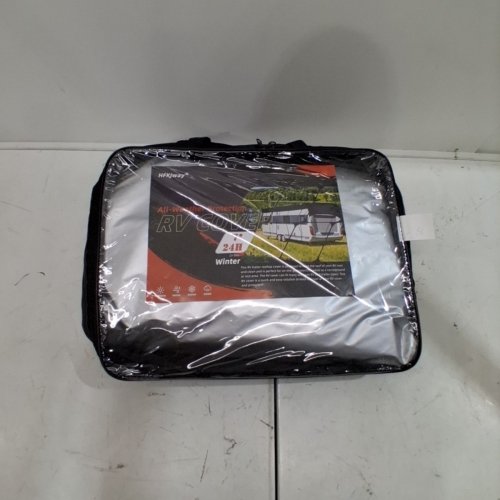 HFKJWAY UNIVERSAL ALL-WEATHER RV COVER - 8.5FT - SILVER /BLACK image 3