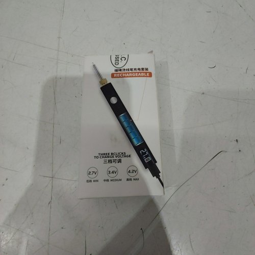 RECHARGEABLE CORDLESS MULTI-USE SOLDERING IRON - PURPLE image 2