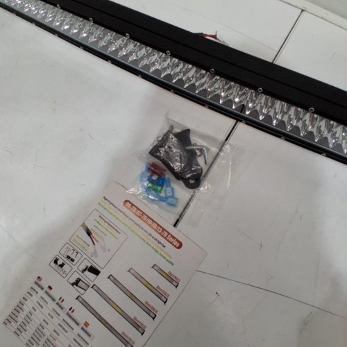 LED LIGHT CURVED WORK BAR - 50" - UNIVERSAL FIT - BLACK image 4