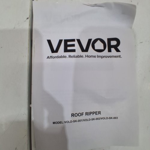 2PK ROOF RIPPER SHINGLE SHOVEL SET - 88 LBS CAP - ORANGE/BLACK (MODEL: VOLD-SK-003) image 2
