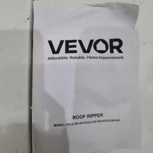 2PK ROOF RIPPER SHINGLE SHOVEL SET - 88 LBS CAP - ORANGE/BLACK (MODEL: VOLD-SK-003) image 4
