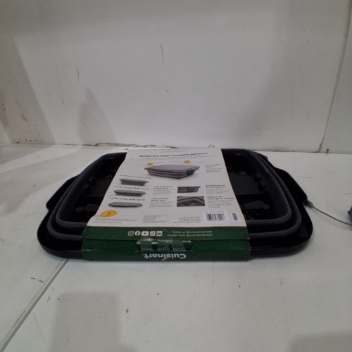 CUISINART 4-IN-1 EXPANDABLE PREP AND SERVE TUB - 4.6GAL - GREY/BLACK (MODEL: 2007043) image 2