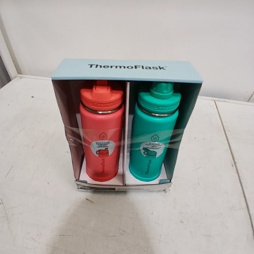 2PC THERMOFLASK INSULATED BOTTLES - 24 OZ EACH - ORANGE (ITEM: 2730866) image 5