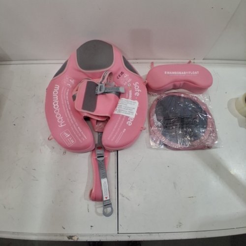MAMBOBABY POOL WATER FLOAT WITH CANOPY - FLAMINGO PINK (MODEL: B503) image 2