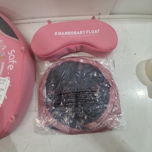 MAMBOBABY POOL WATER FLOAT WITH CANOPY - FLAMINGO PINK (MODEL: B503) image 4