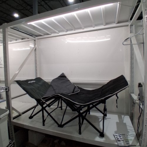 ATORPOK CAMPING COT FOR ADULTS WITH CARRY BAG - ‎75" X 28" X 13.8" - BLACK image 2