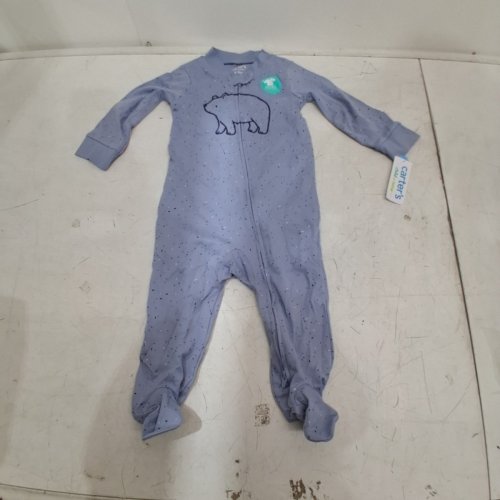 CHILD OF MINE BABY ONESIE WITH 2-WAY ZIPPER- 6-9M (STYLE: WKT123177-CAN) image 3