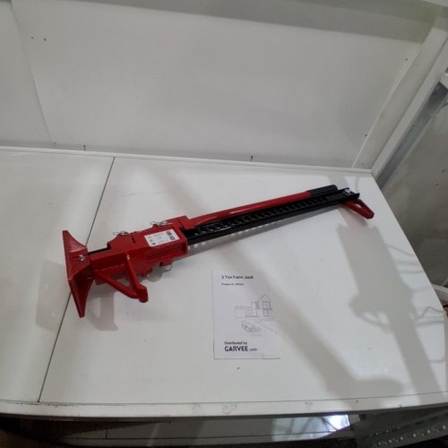 GARVEE TECH FARM JACK - 3TON CAPACITY - 48" - RED/BLACK image 2