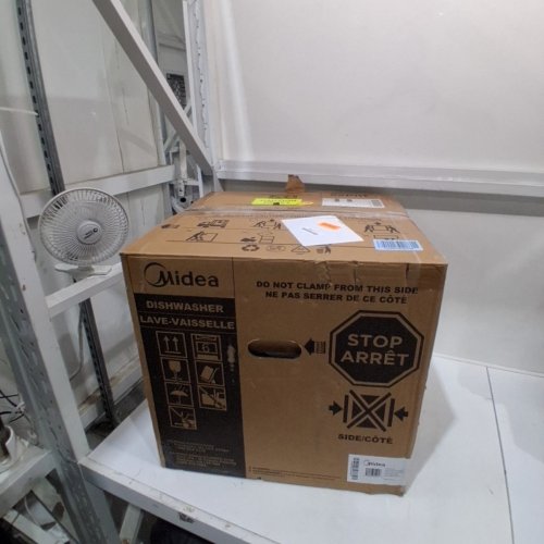 MIDEA COUNTERTOP DISHWASHER PORTABLE WITH BUILT IN WATER TANK - 6L CAPACITY, 162ºF TEMP - 16" X 17" X 20" - WHITE - (MODEL: MDC17P2DWW) image 5