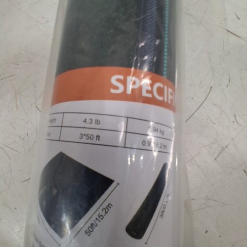 POLYPROPYLENE WOVEN WEED BARRIER FABRIC - 3FT X 50FT - BLACK (MODEL: 0.9*15.2M142) image 3