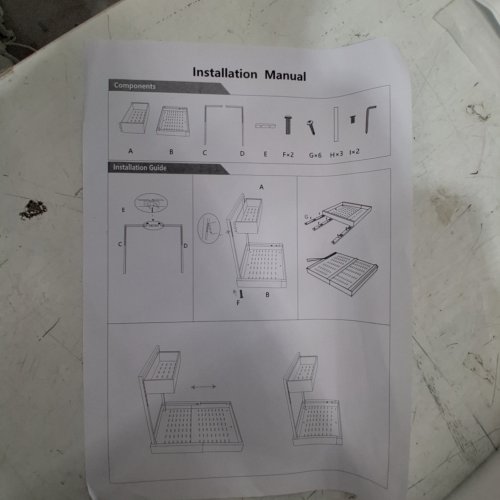 2 TIER SLIDE OUT KITCHEN ORGANIZERS - 10.6" X 14.8" - WHITE image 2