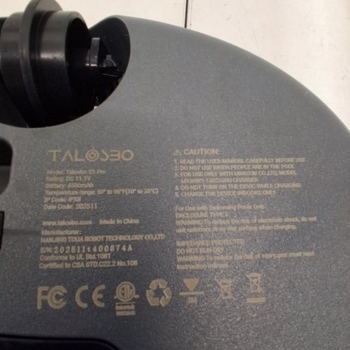 TALOSBO S1 PRO CORDLESS ROBOTIC POOL CLEANER - 1076 SQ. FT - BLACK image 5