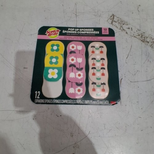 11PK SCOTCH-BRITE NON-SCRATCH POP-UP SPONGES - MULTICOLOUR (MODEL: 1995233) image 5