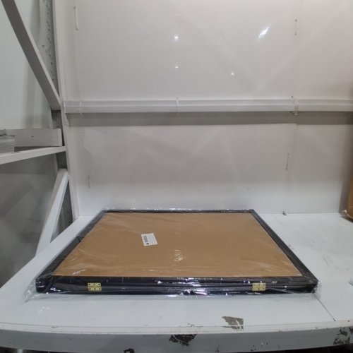 VERANI JERSEY FRAME DISPLAY CASE WITH 98% UV PROTECTION - 31" X 23" - BLACK/CLEAR/GOLD ACCENTS image 2
