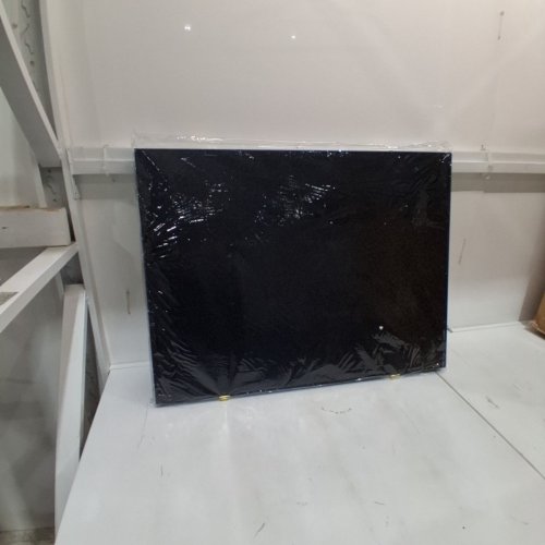 VERANI JERSEY FRAME DISPLAY CASE WITH 98% UV PROTECTION - 31" X 23" - BLACK/CLEAR/GOLD ACCENTS image 3