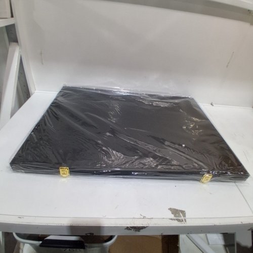 VERANI JERSEY FRAME DISPLAY CASE WITH 98% UV PROTECTION - 31" X 23" - BLACK/CLEAR/GOLD ACCENTS image 4