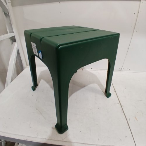 ROOM ESSENTIALS STACKABLE PATIO ACCENT TABLE - 17.9" X 18.9" X 18.9" - AVOCADO GREEN image 3