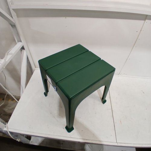 ROOM ESSENTIALS STACKABLE PATIO ACCENT TABLE - 17.9" X 18.9" X 18.9" - AVOCADO GREEN image 4