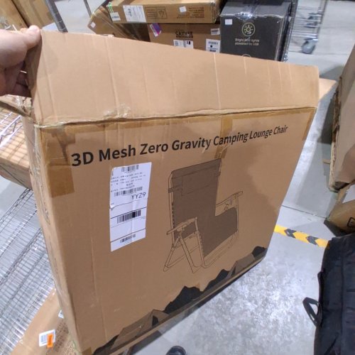 3D MESH ZERO GRAVITY CAMPING LOUNGE CHAIR - BLUE image 2