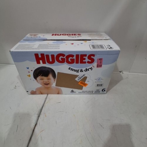 112PK HUGGIES SNUG AND DRY DIAPERS - SIZE 6 - 35LBS - DISNEY MICKEY MOUSE image 3