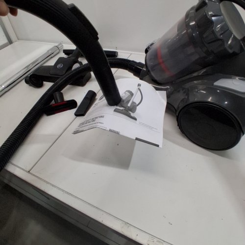 HOOVER MULTISURFACE BAGLESS CANISTER VACUUM - 120V, 6.5A - BLACK (MODEL: SH40400) image 2