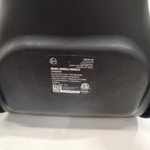 HOOVER MULTISURFACE BAGLESS CANISTER VACUUM - 120V, 6.5A - BLACK (MODEL: SH40400) image 3