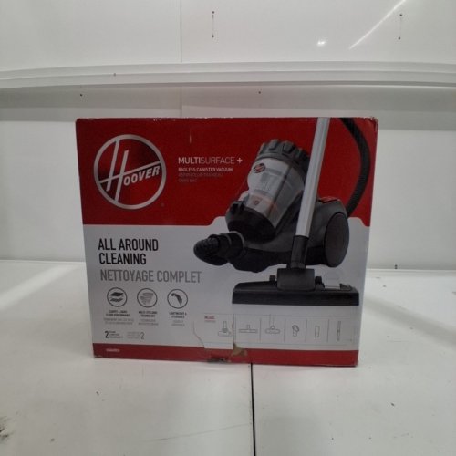 HOOVER MULTISURFACE BAGLESS CANISTER VACUUM - 120V, 6.5A - BLACK (MODEL: SH40400) image 9