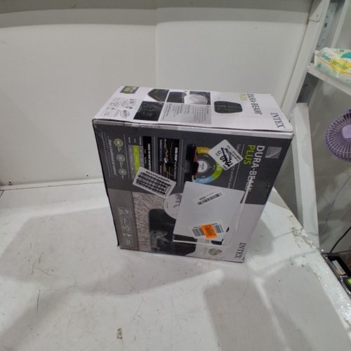 INTEX TWIN DURA BEAM PLUS 16" 1/2 H 39" X 75" X 16 1/2" 300LB WEIGHT CAPACITY NAVY BLUE image 4