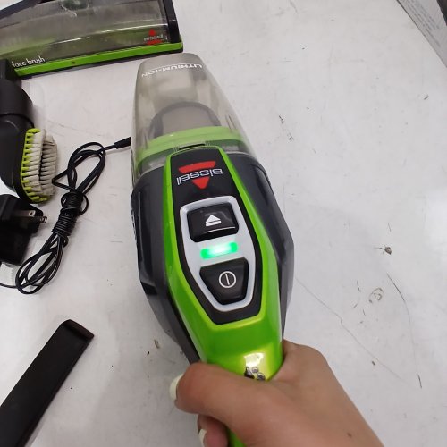 BISSELL POWERCLEAN ION PET 2-IN-1 CORDLESS VACUUM - 12V - GREEN (MODEL: 2482C) image 2