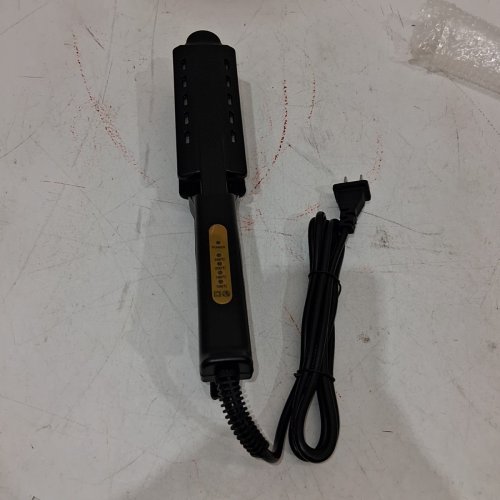 HAIR CRIMPER IRON FOR WAVES, HEATS UP TO 220 - 2" - BLACK image 3