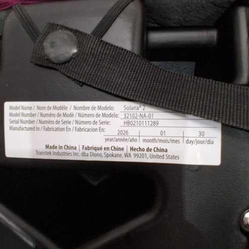 DIONO SOLANA 2 BACKLESS BOOSTER SEAT - 40LBS TO 120LBS - PINK (MODEL: 32102-NA-01) image 2