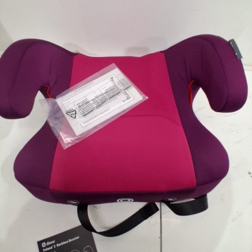 DIONO SOLANA 2 BACKLESS BOOSTER SEAT - 40LBS TO 120LBS - PINK (MODEL: 32102-NA-01) image 5