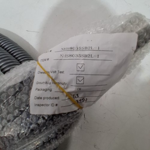 JONNY VAC HOSE FOR CENTRAL VACUUM WITH ACCESSORIES - 35FT X 1 3/8" - SILVER (MODEL: NHS8035SB2L-1) image 3