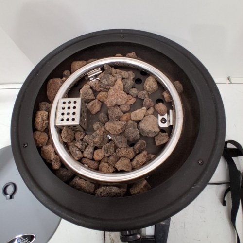 PARAMOUNT PROPANE CAMPFIRE FIRE PIT - 16.5" X 14.6" X 1.6" /60000BTU - BLACK (MODEL: 1906425) image 3
