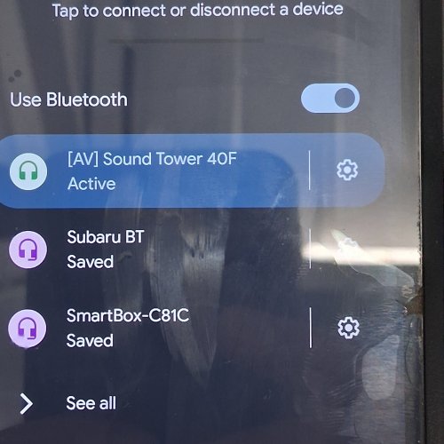 SAMSUNG SOUND TOWER BLUETOOTH RGB SPEAKER - BLACK (MODEL: ST4CF) image 2