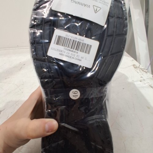 MEN'S SILLENORTH MESH SLIP ON SNEAKERS - 11 - BLACK (MODEL: SLC-012M-AB46) image 3
