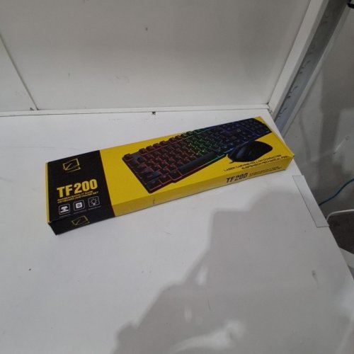 2PC GAMING KEYBOARD AND MOUSE COMBO - RGB BACKLIT (MODEL: TF200) image 5