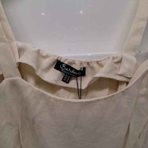 WOMEN'S BARILOCHE SLEEVELESS TOP - MEDIUM - 40 - NATURAL OFF-WHITE (STYLE : ARCIEL) image 3