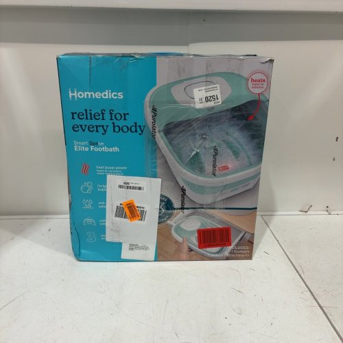 HOMEDICS SMART SPACE DELUXE COLLAPSIBLE FOOT BATH - MINT GREEN (MODEL: FB-503H) image 5