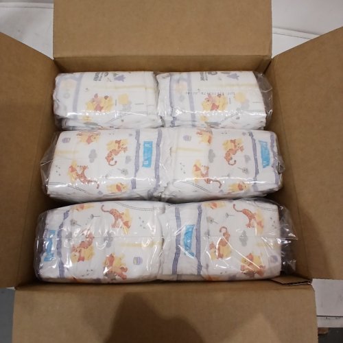 139PK HUGGIES DISNEY BABY LITTLE SNUGGLERS BABY DIAPERS - SIZE NEWBORN (UP TO 10 LBS) - DISNEY WINNIE THE POOH (MODEL: 55737-N) image 2
