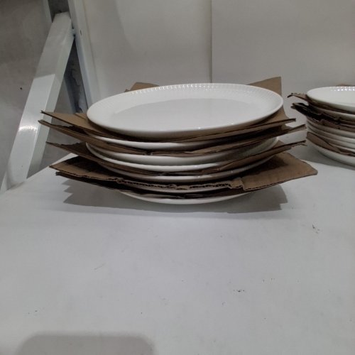 36PC MAISON NEUVE RIDGE BONE CHINA DINNERWARE SET - WHITE (MODEL: 2036823) image 3
