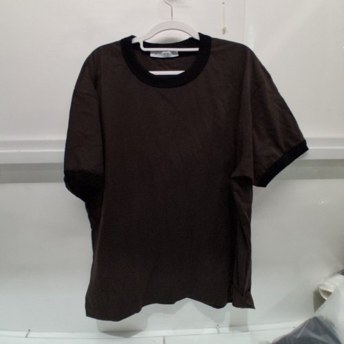 MEN'S BODY OF WORK SHORT SLEEVE T-SHIRT - LARGE - DARK BROWN /BLACK image 5