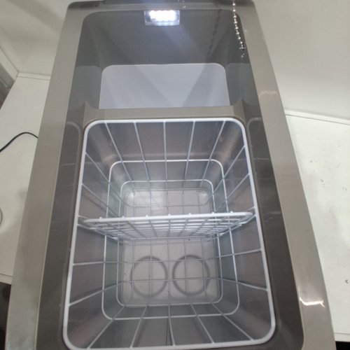 EUHOMY ELECTRIC COOLER REFRIGERATOR FRIDGE/FREEZER WITH APP CONTROL - 55L CAP - 12V - BLACK/GREY (MODEL: CF001-55GR-CAEH) image 5