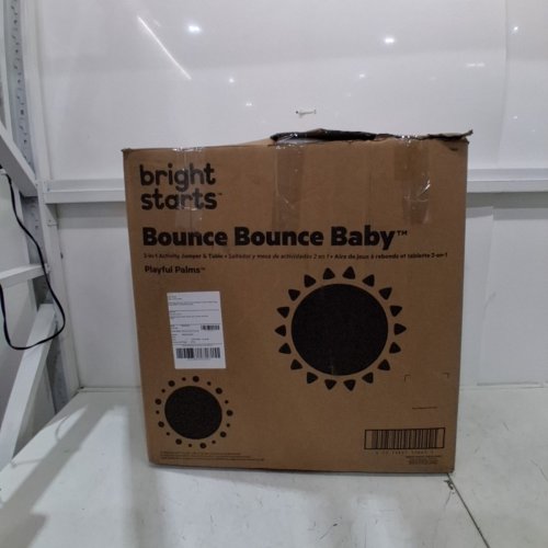 BRIGHT STARTS BOUNCE BOUNCE BABY 2-IN-1 ACTIVITY JUMPER & TABLE - PLAYFUL PALMS image 4