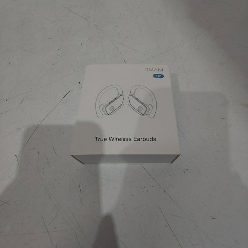 BMANI WIRELESS EARBUDS BLUETOOTH HEADPHONES WITH EARHOOKS - BLACK (MODEL: T16) image 4